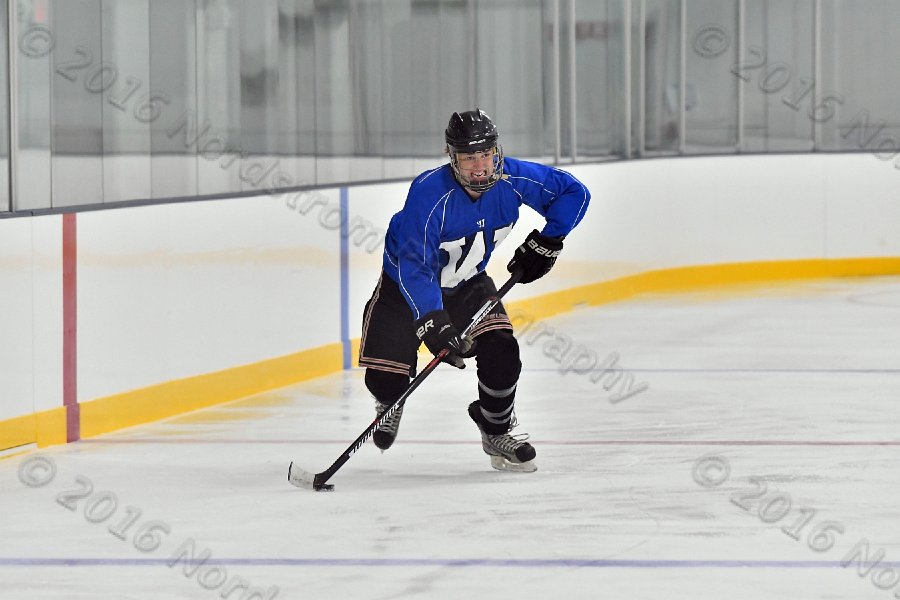 Wheaton College Men\'s Ice Hockey vs Middlesex Community College. - Photo By: KEITH NORDSTROM